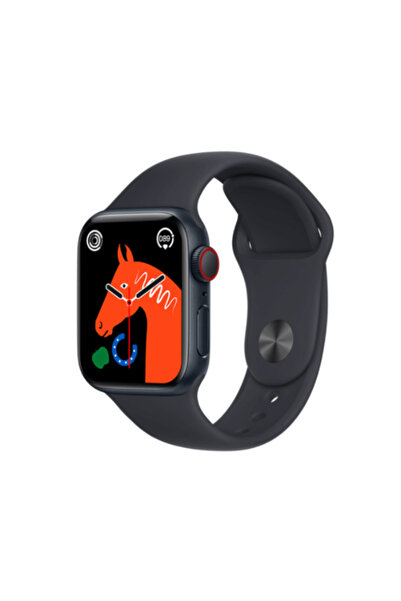 Generic T800 Smart Watch with Bluetooth Calling, Music, 1.44" Touch Display – Black