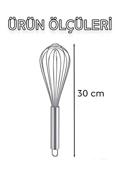 Betora Egg Beater Stainless Steel Sauce Ingredient Mixing Apparatus Pastry Cake Batter Making Whisk Tool