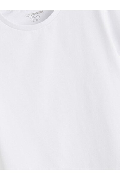 LC Waikiki Crew Neck Short Sleeve Boys Undershirt (W5)