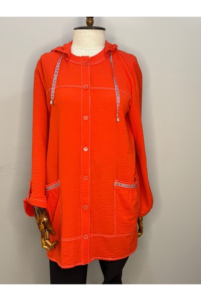 Ayda Triko HOODED JACKET