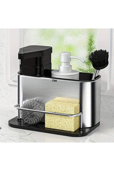 SIKS Suport organizator pentru chiuvetă de bucătărie cu dozator de detergent ...