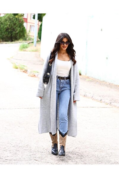 BOHEMBUTİK Uzun Triko Hırka