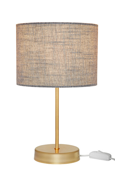 AG LightDesign Gray Lampshade Double Set of 2 Bedroom Living Room Modern Stylish Table Lamp