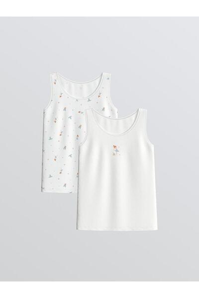 LC Waikiki Crew Neck Girls' Singlet 2-Piece (W5)