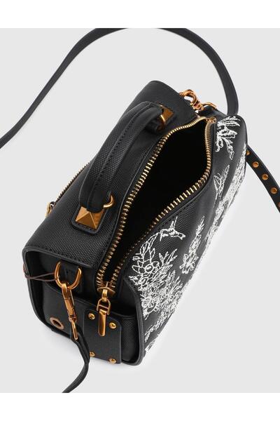 İLVİ Jessika Siyah Kadın Omuz Çantası