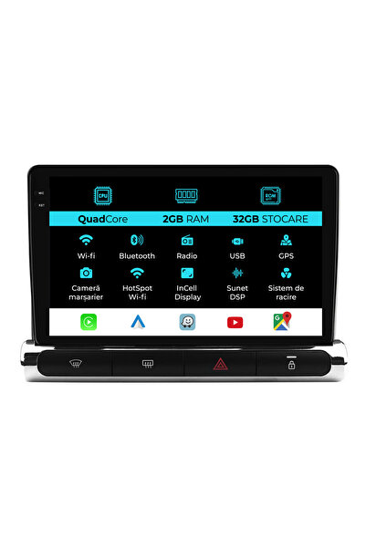 NavStore Navigatie Dedicata Citroen C3 Aircross I (2017-2023), 9Inch, 2Gb Ram...