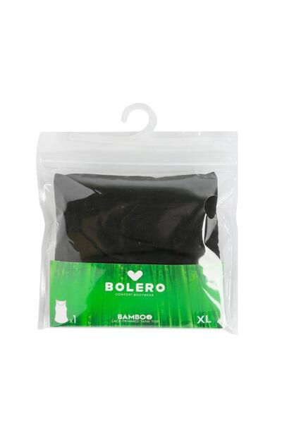 Bolero Lace Women's Bamboo Undershirt Black