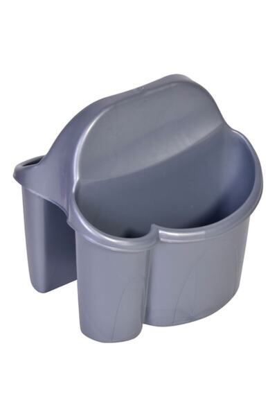 SHOPIENS Shopiens® cutlery drying rack made of gray plastic
