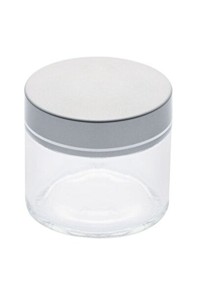 SHOPIENS Glass jar with aluminum lid Shopiens®, 50 ml