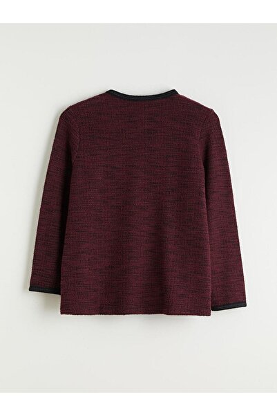 LC Waikiki Crew Neck Textured Women's Cardigan (W5)