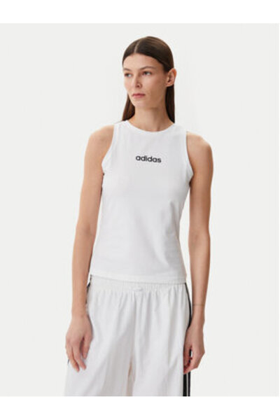 adidas Women's Multicolor Top SPORTSWEAR-JC5799 WHITE/BLACK