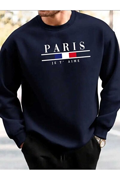 tkn your style PARİS Надрукований дизайн з мотивом літа Трендовий оверсайз-светр