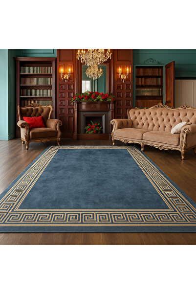 Atlasia Home Yumuşak Tabanlı Modern Halı – Oturum Odası için Minimalist Desen 160x230