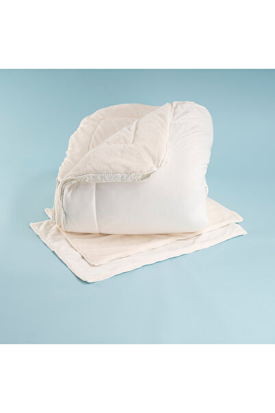 OTHELLO Elegante Dormio Trio Pillowcase & Quilt Cream 155X215 cm