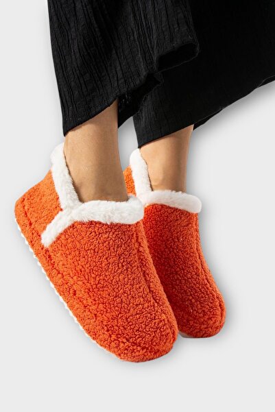 Liger Γυναικεία παντόφλα |   Σπίτι Μπότα |   Παπούτσια για το σπίτι Eva Χοντρή ελαφριά αντιολισθητική σόλα ΠΟΡΤΟΚΑΛΙ