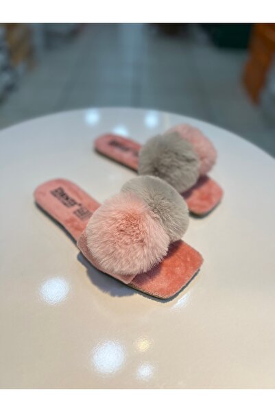 Akınal Bella Open Front Flat Women's Slippers