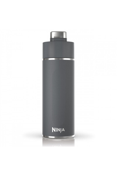 NINJA Thermos DW2401EUUKGY, 0.7 l, Suits fizzy drink, 3thermal Insul, No BPA, Hot 8h, Cold 24h, Gray