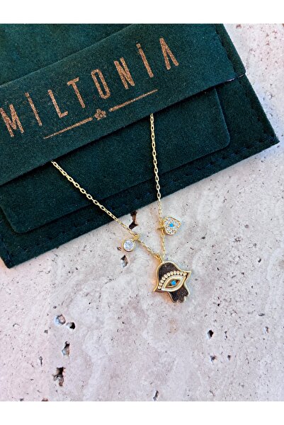 Miltonia Fatımanın Eli 925s Gümüş Kolye