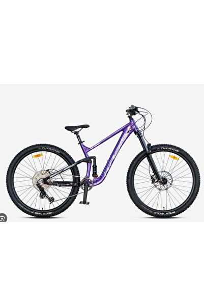 Kron EL NINO - 29" MTB Full Sus. - 425mm - 11 Vites - H.Disc - Mor-Siyah / Gri