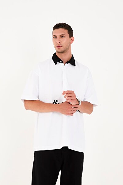 Rocqerx Μπλουζάκι με κέντημα R-5858 Half Pat