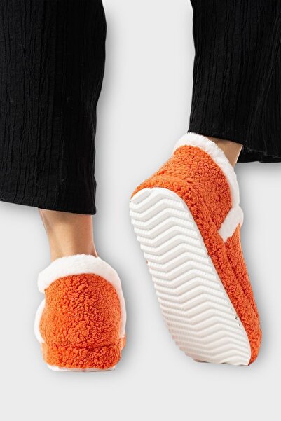 Liger Γυναικεία παντόφλα |   Σπίτι Μπότα |   Παπούτσια για το σπίτι Eva Χοντρή ελαφριά αντιολισθητική σόλα ΠΟΡΤΟΚΑΛΙ