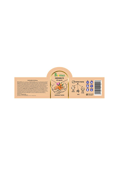 Biovitalis Curcumin 95, 60 cps 500 mg