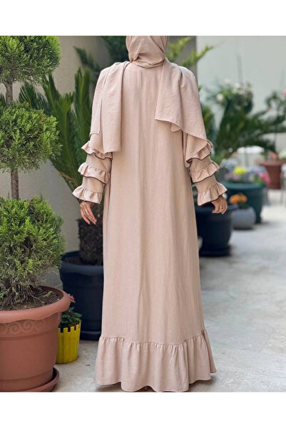 Bilenler Σετ Σάλι και Φεράς Δύο τεμαχίων – Βαμβακερό ύφασμα Aerobin