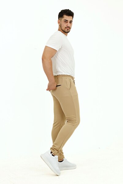 rlt relax time Men's Slim Fit Diagonal Jogger Stretchy Pants