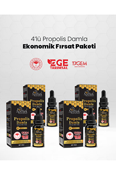 Propolis Damla 20ml 4 Adet