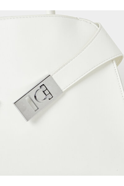 Styli Elegant White Satchel Handbag