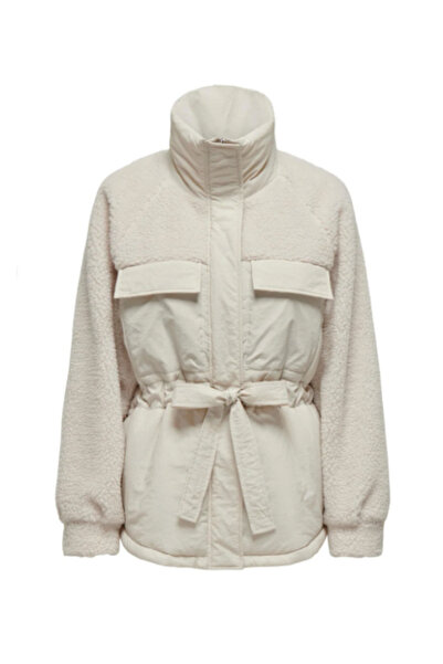 ONLY Pumice Stone Plush, Stylish Basic Coat