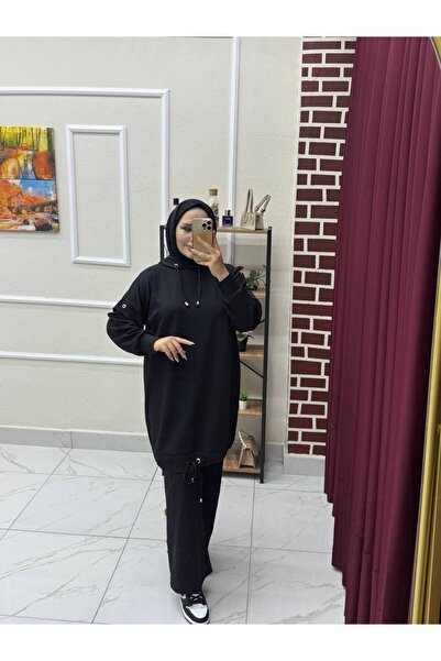 İLGEN TEKSİL Hooded Pants Suit