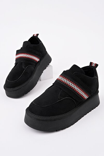 MUGGO Daphne Thick Sole Velcro Children's Winter Mini Boots