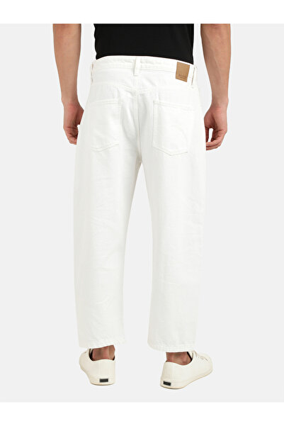 Bene Kleed By Styli Men Pure Cotton Loose Fit Crop Jeans