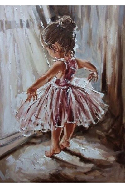 Dialands Mozaik Little Ballerina 43X61Cm Dialands Diamond Mosaic Painting