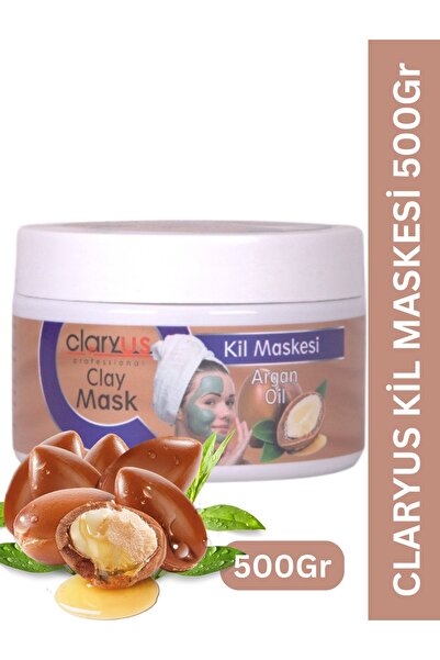 Claryus Argan Yağlı Kil Maskesi 500 gr