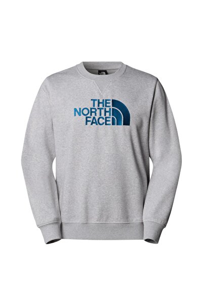 THE NORTH FACE سويت شيرت رجالي من M Drew Peak Regular Crew Nf0A89Ekfao1 رمادي...