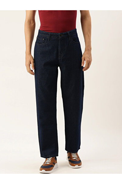 Bene Kleed By Styli Men Mid Rise Relaxed Fit Solid Jeans