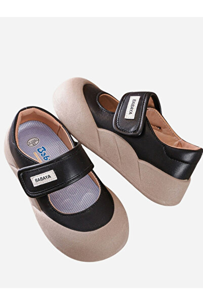 Babaya By Styli Girls Mary Jane Shoes with Velcro Strap