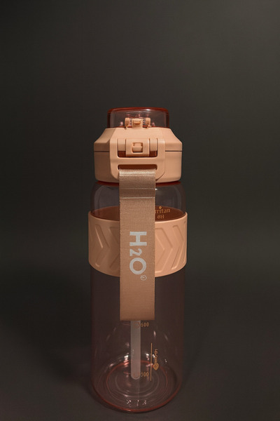 Fhilli H2O - Tritan Water Bottle with Locking Lid 1000 ml Bpa-Free, Leak-Proof, Durable Sports and Everyday Water Bottle