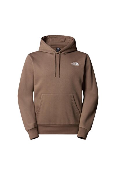 THE NORTH FACE Мъжка обикновена качулка с качулка NF0A89FCBOW1 Кафява-XS