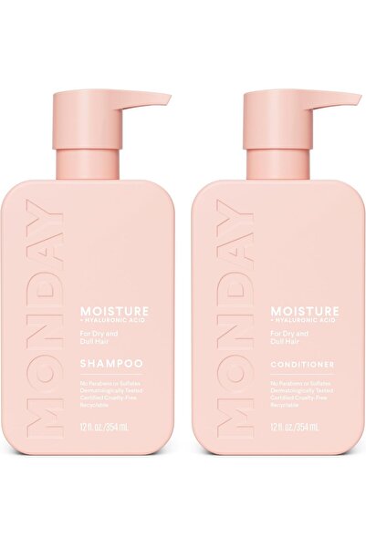 Monday مجموعة شامبو وبلسم مرطب للعناية بالشعر (زجاجتان)