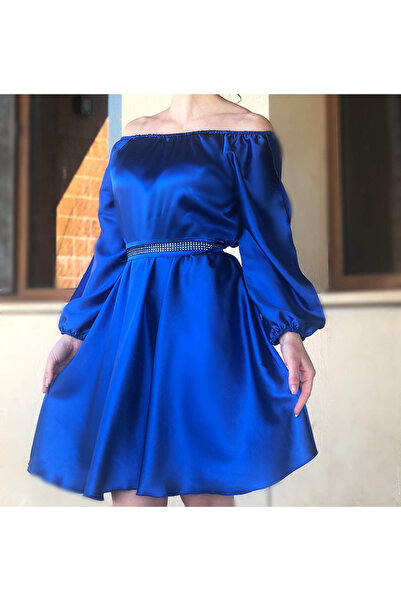 Ie Traditionala Rochie de ocazie din saten Neli