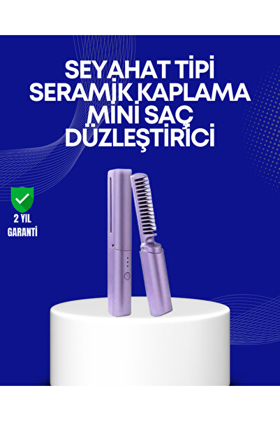 MARKT USB Şarjlı Kablosuz Saç Düzleştirici – Hızlı ve Pratik 1156596