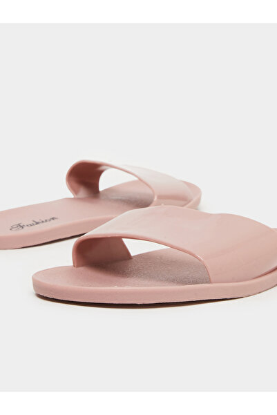Take Two By Styli Pink Jelly Slides