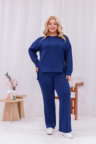 Siyezen Plus Size Modal Fabric Oversize Set