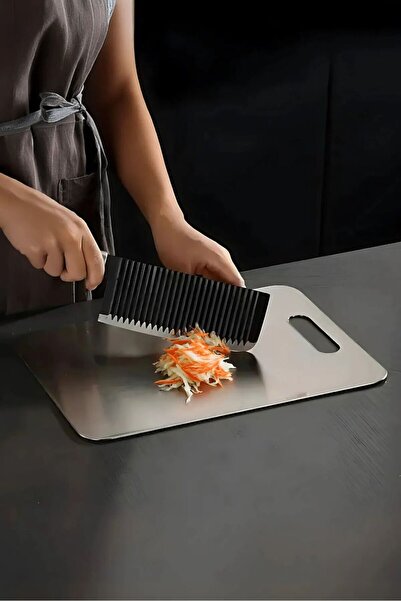 Perotti Cutmate Paslanmaz Çelik Antibakteriyel Mutfak Kesme Tahtası 24x34cm