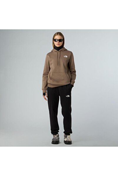 THE NORTH FACE Дамска обикновена качулка с качулка Nf0A89Eybow1 Кафява-XS