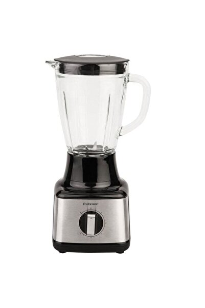 ROHNSON Rohnson blender, stainless steel blades, glass measuring cup, 500 W, 5 speed settings, function...