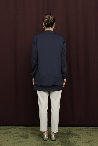 Puane Women's Front Part with Lace Detail, Stylish Looking High-End Tunic